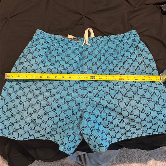 Authentic Gucci Blue Men's Shorts - Picture 11 of 11